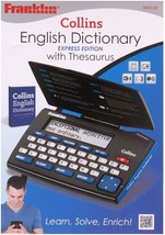 Franklin Dmq221 Collins English Thesaurus Dictionary. - $51.97