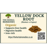 yellow dock root - 100g - $26.61
