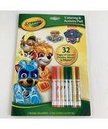 Crayola Paw Patrol Mighty Pups Charged Up Coloring Activity Pad Book Mar... - $33.78 CAD