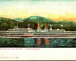 Hudson River Lines Steamer Hendrick hudson UNP UDB Postcard Unused - £11.91 GBP