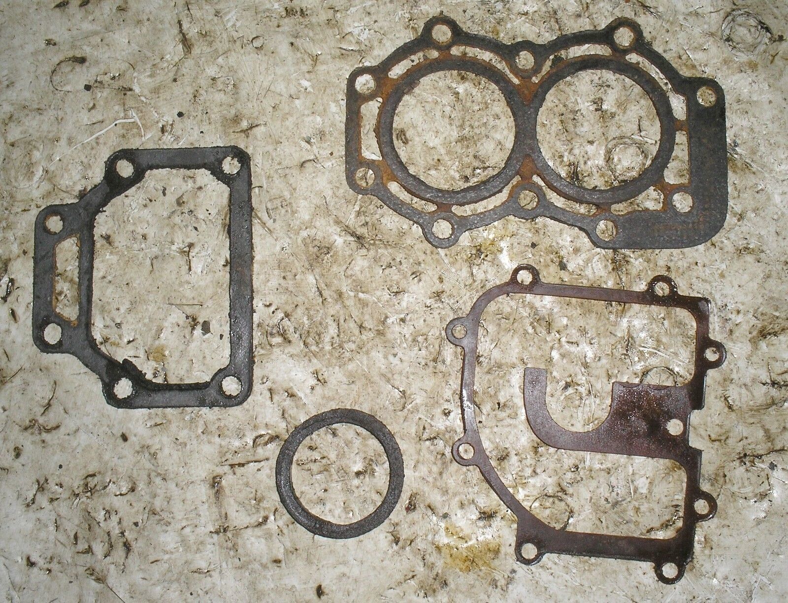1954 5 HP Firestone by Scott-Atwater Outboard Set Of Used Seals &amp; Gaskets - $5.88