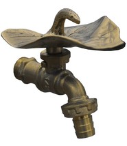 Brass Garden Tap Faucet FLAMINGO Spigot 1/2&quot; Vintage Water Home Living Outdoor - £51.89 GBP