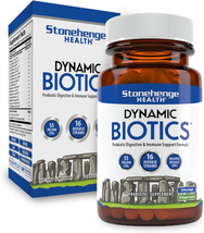 Probiotics 55 Billion CFU - 16 Strains, Prebiotic, Synbiotics Dynamic Biotics -  - £90.99 GBP