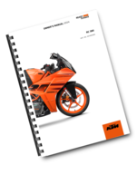 KTM 2024 - RC 390 EU EDITION - OWNERS MANUAL USER GUIDE - $49.00
