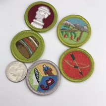 BSA Patch Lot Of 5 Round Unique Unused Patches Boy Scouts Of America - £9.54 GBP