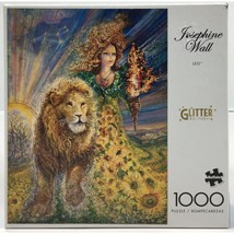 Josephine Wall Leo Glitter Edition 1000 Piece Jigsaw Puzzle Buffalo Games - £11.48 GBP