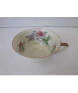 BARONET TEACUP MADE IN BOHEMIA CZECHOSLOVAKIA PINK &amp; VIOLET FLORALS - $2.92