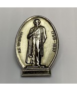 Russian Poet Alexander Pushkin 1799-1837 Vintage Soviet Russia Pin Badge... - $27.71