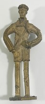 Vintage African Brass Bronze Tribal Figures Soldier - £15.42 GBP