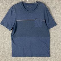 Travis Mathew T-Shirt Men's Medium Short Sleeve Adults Blue Casual M - $11.39