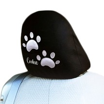 For KIA Personalized Animal Paw Logo Truck SUV Car Seat Headrest Cover 1PC - £9.27 GBP