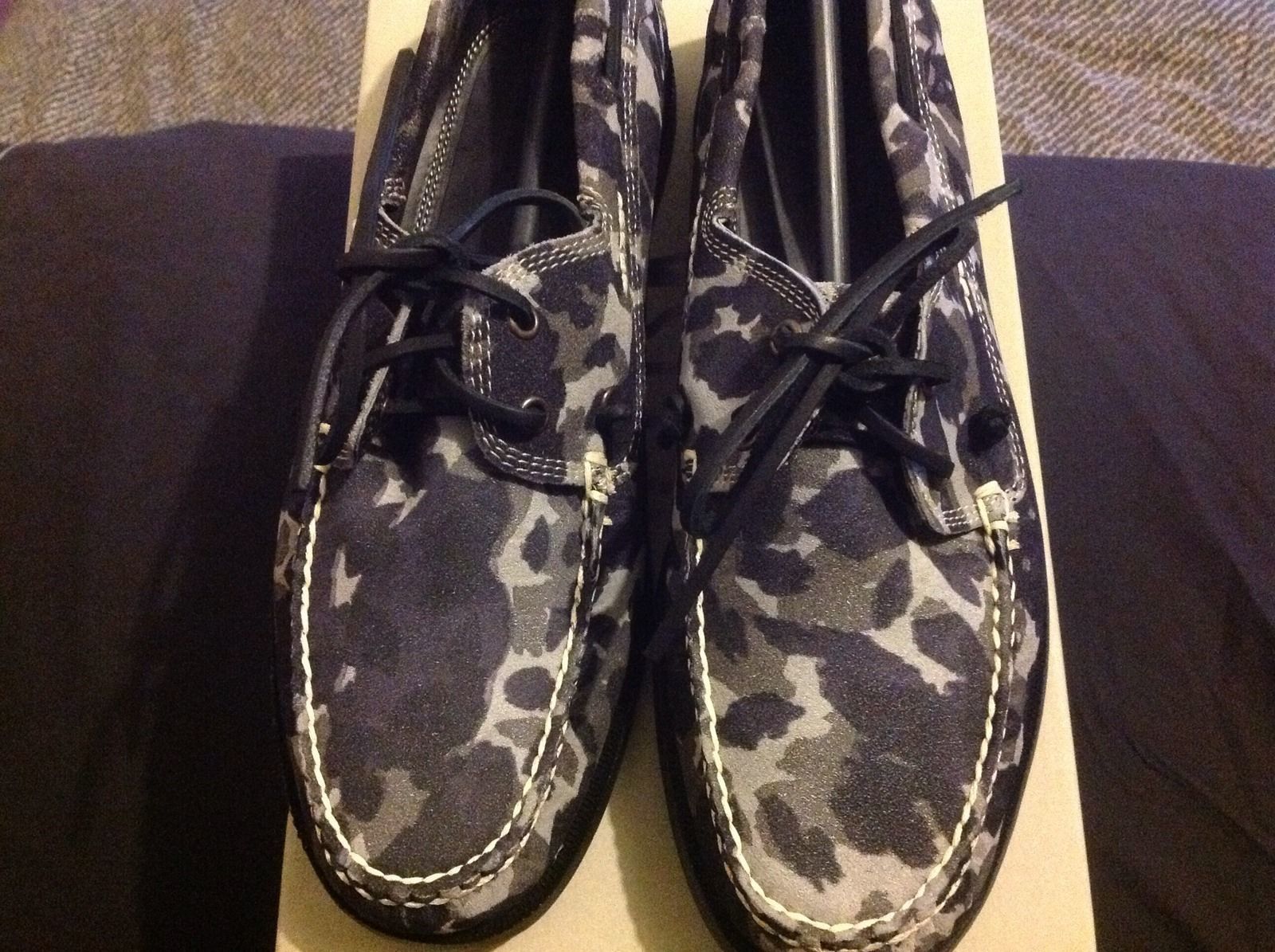Men's J.D Fisk Leather Camo Boot Shoes 9 Item image 2