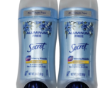 2 Pack Secret Aluminum Free Ph Balancing Minerals Real Vanilla Deodorant... - £23.42 GBP