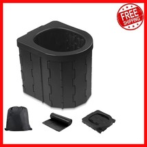 Hygienic Portable Bathroom Solution - Lightweight &amp; Easy to Carry for Tr... - $683.84 MXN