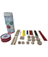 Schylling MKT Super Makit Classic Wood Construction Toy, 50 Pieces - $20.30 CAD