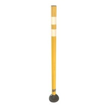 Gorilla Post Magnetic Yellow Impact Recovery Delineator Bollard Sign Post 48" B image 10