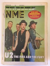 New Musical Express Nme Magazine 22 October 1988 U2 The Fire And The Fury Ls - £10.06 GBP