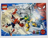 New! LEGO Set 76198 Spider-Man &amp; Doctor Octopus Mech Battle - £39.86 GBP