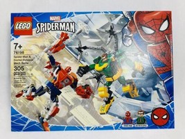 New! LEGO Set 76198 Spider-Man &amp; Doctor Octopus Mech Battle - £39.83 GBP
