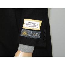 Men's CASILA Turkey Top Winter Coat Wool, Cashmere Blend 403230-01 Black image 6