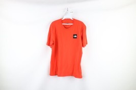 The North Face Mens Size Medium Spell Out Box Logo Short Sleeve T-Shirt ... - £23.15 GBP