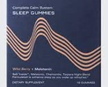 ASYSTEM Complete Calm System Sleep Gummies Wild Berry &amp; Melatonin 16 Gum... - £47.46 GBP