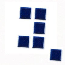 Porcelain Tiles 1.507/8 Reutter Solid Royal Blue Dollhouse Miniature - £9.42 GBP