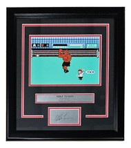 Mike Tyson Framed 8x10 Punch Out Photo w/ Laser Engraved Signature - £76.09 GBP