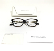 Michael Kors Brille Rahmen MK4097 Greve 3006 Schildplatt Gold Quadrat 52-16-140 - £55.85 GBP