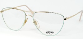Lunettes Paris L&#39;amy Mireille 228B Pistachio Green /GOLD Eyeglasses 57-14-140mm - £85.01 GBP