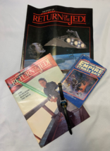 Vtg Star Wars Mixed Lot Bradley Quartz Watch Empire Strikes Back Book Jedi Story - £31.93 GBP