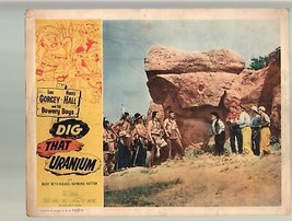 Dig That Uranium-Leo Gorcey-Huntz Hall-11x14-Color-Lobby Card - £32.80 GBP