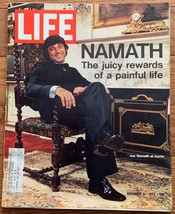 Vintage Life Magazine November 3, 1972 Joe Namath NY Jets Football Cover - $10.00