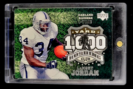 2006 UD Upper Deck 1000 Rushing #1KR-JO LaMont Jordan Oakland Raiders Card - £0.92 GBP
