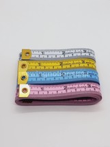 Tailors Tape Measure 4 Pack 218TM Reads Inches and Metric Blue, Pink, Wh... - £8.75 GBP