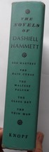 Dashiell Hammett The Novels Of Hardcover Book 1965 Printing Knopf Maltes... - $25.61 CAD