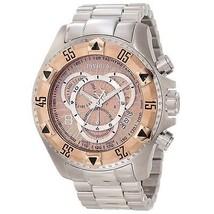 NEW Invicta 11000 Mens Excursion Reserve Chronograph Rose Gold Watch Stainless - £149.97 GBP