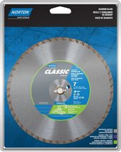 Norton Cut Off Wheel Tile Saw Blade, Clipper Classic Diamond Cutting Wheel, - $33.46