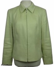 Talbots Jacket Full Zip Green Womens Size 8 - £7.87 GBP