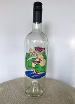 Muscular Alligator Sunglasses Tropical Umbrella Cocktail Wine Bottle Glass - 750 - £9.65 GBP