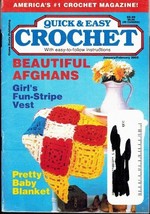 Quick &amp; Easy Crochet January / February 2002 Volume Xvii, Issue I Single Issue - $8.14