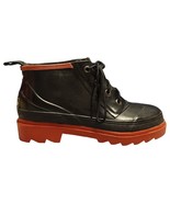 Colorado Work Safety Ankle Boots Mens Size US 7 Black Brown Steel Toe La... - $739.07 MXN