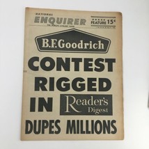 National Enquirer Newspaper May 31 1964 Contest Rigged in Dupes Millions - £22.51 GBP