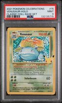 2021 Pokemon Celebrations Classic Collection VENUSAUR #15/102 MINT PSA 9 - $44.99