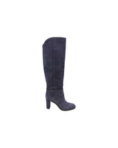 Jimmy Choo Madalie Knee Boots In Suede Women Blue Size 36 - £222.53 GBP