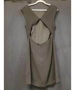 THEORY Mystsra Black Crepe Open Back Sheath Dress Size 10 NWT New - $2,763.35 MXN