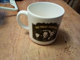 Vintage Three Stooges Coffee Cup Mug 1986 Moe Larry Curly - $10.40