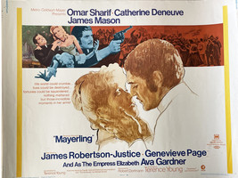 Mayerling 1968 vintage movie poster - £78.63 GBP
