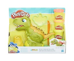 Play-Doh Rex the Chomper + BONUS NIB sealed Play-Doh Playdoh 4 Pack - Brand New! - £31.89 GBP