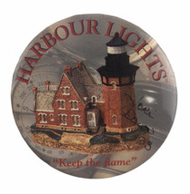 Vintage 1993 Harbour Lights Keep The Flame Signed Pinback Button Round - £7.44 GBP